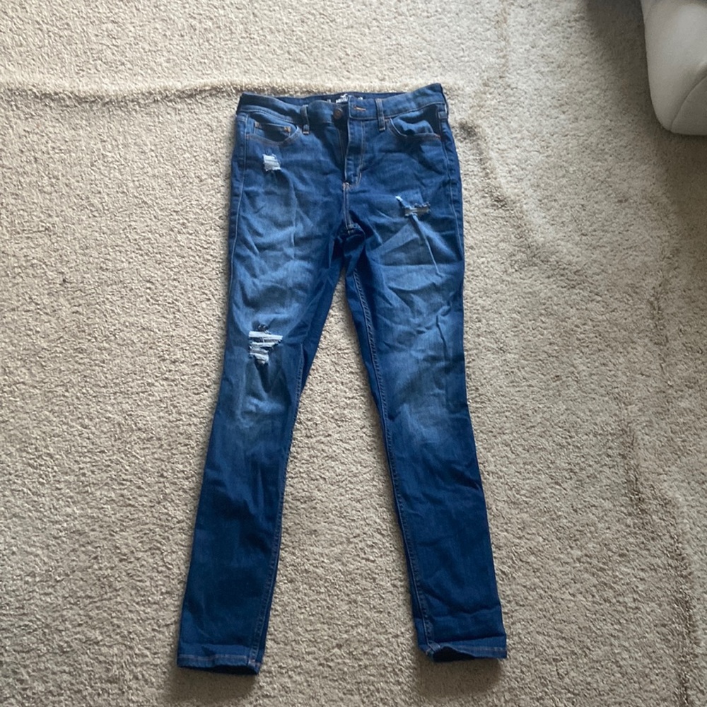Hollister high rise super skinny jeans